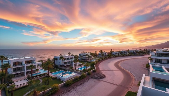 Foreign investors in Tenerife: conceptual coastal residential development