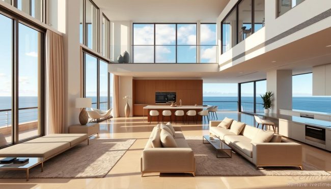 Digitalización inmobiliaria en Tenerife: ilustración de un interior para una visita virtual