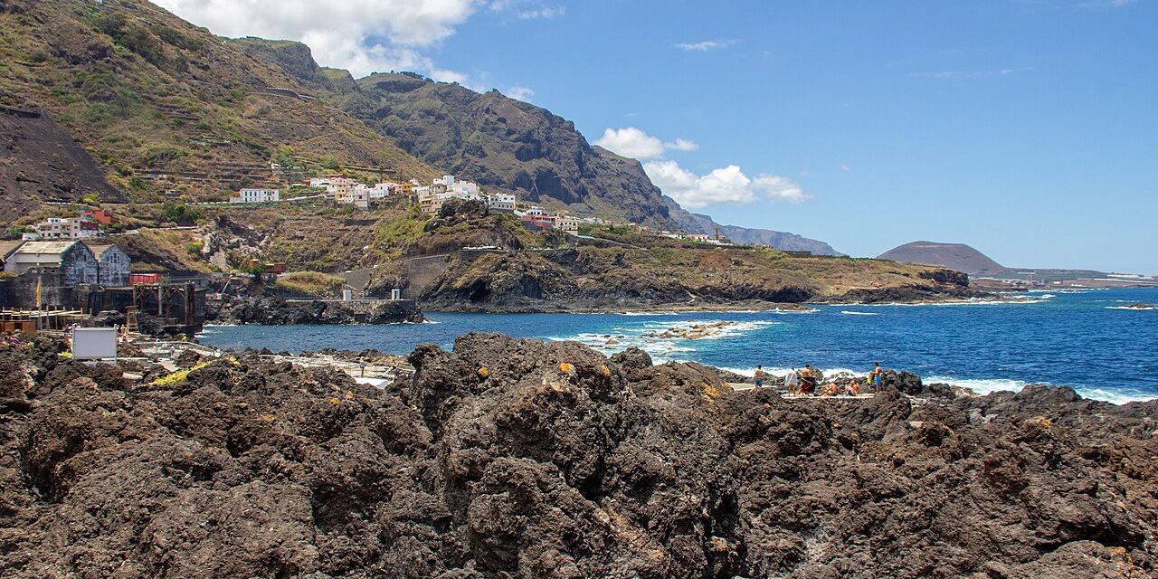 El Caletón, Garachico: costa volcánica / volcanic coast