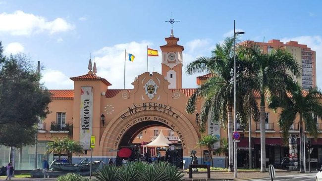 Mercado Nuestra Señora de África, Santa Cruz de Tenerife / market entrance