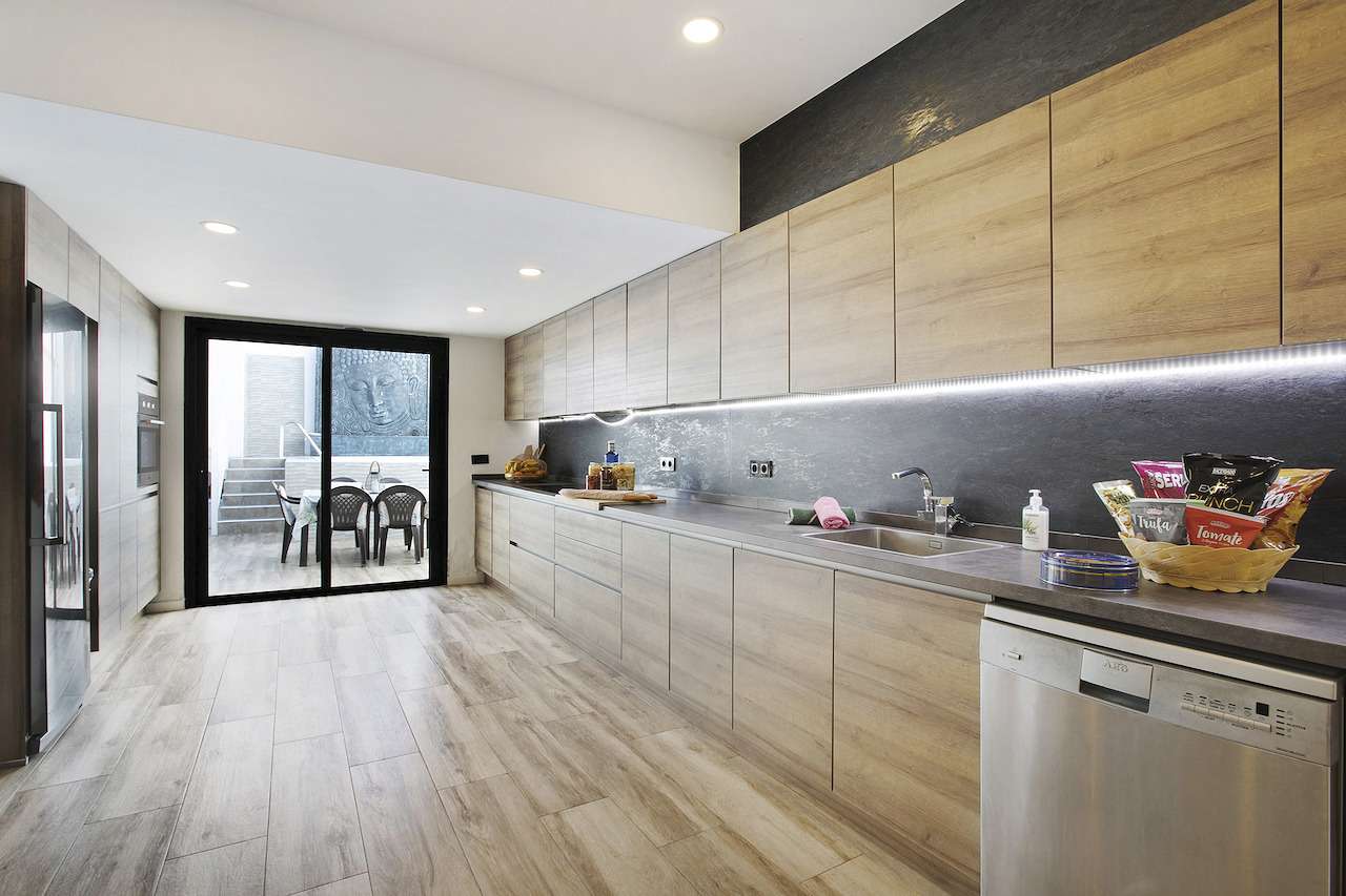 Villa Dolce Vita kitchen for preparing meals during Christmas in Tenerife